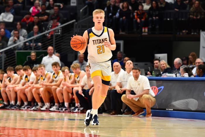 Lutheran East vs Ottawa-Glandorf boys basketball state championship Ben Jackson21